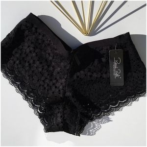 Black Lace Panties NWT
